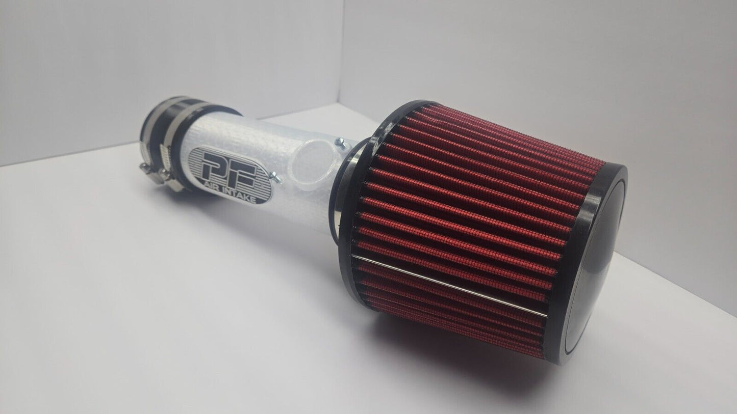 2018-2022 Honda Accord 1.5 T cold air intake system . Short ram crystal white e