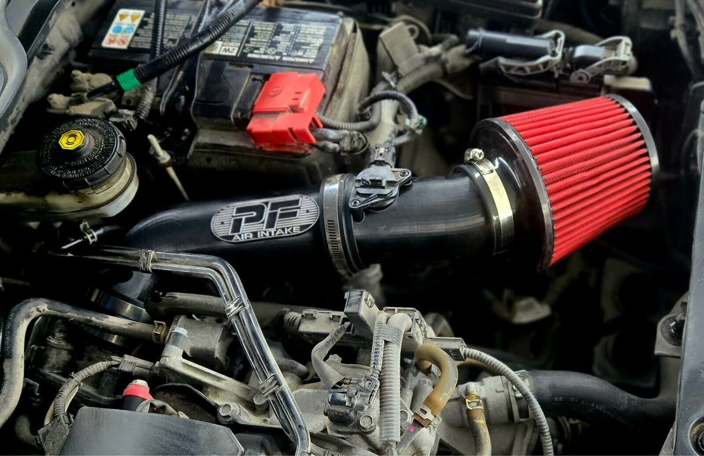 P-Flow Cold Air Intake System , short ram.  2016-2021 Honda Civic 2.0L Non-Turbo